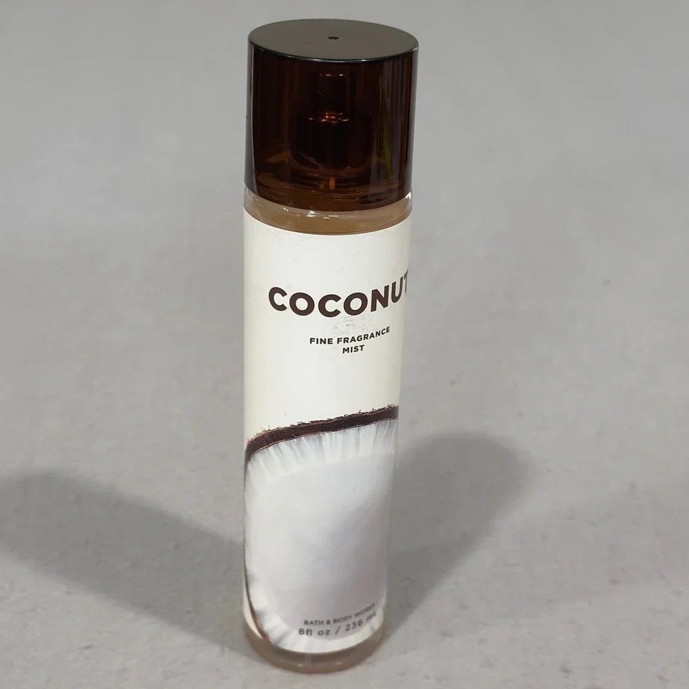 Bath & Body Works Coconut Fine Fragrance Mist Women 8 oz Tropical Vanilla Spray